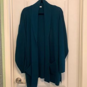 Dark turquoise cardigan